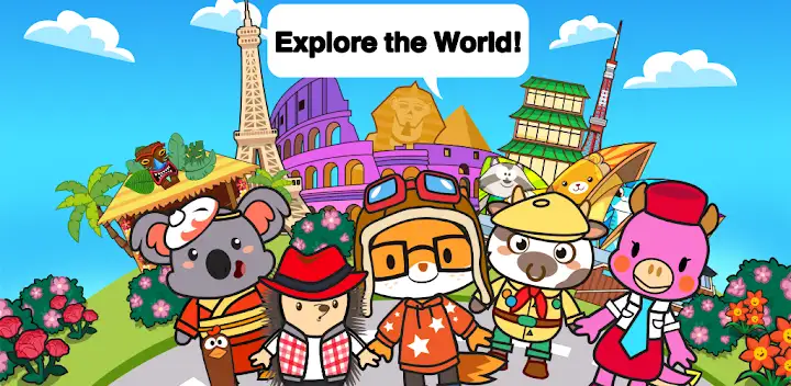 Main Street Pets Big Vacation — Android game banner