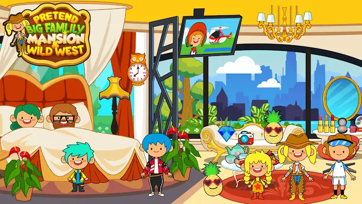 My Pretend Family Mansion screenshot 4