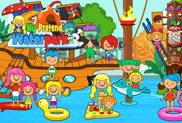 My Pretend Summer Waterpark screenshot 6