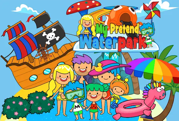 My Pretend Summer Waterpark screenshot 4