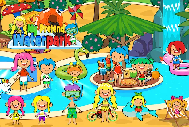 My Pretend Summer Waterpark screenshot 5