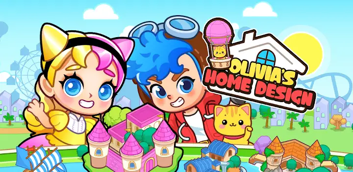 Olivia's World - Home Town — Android game banner