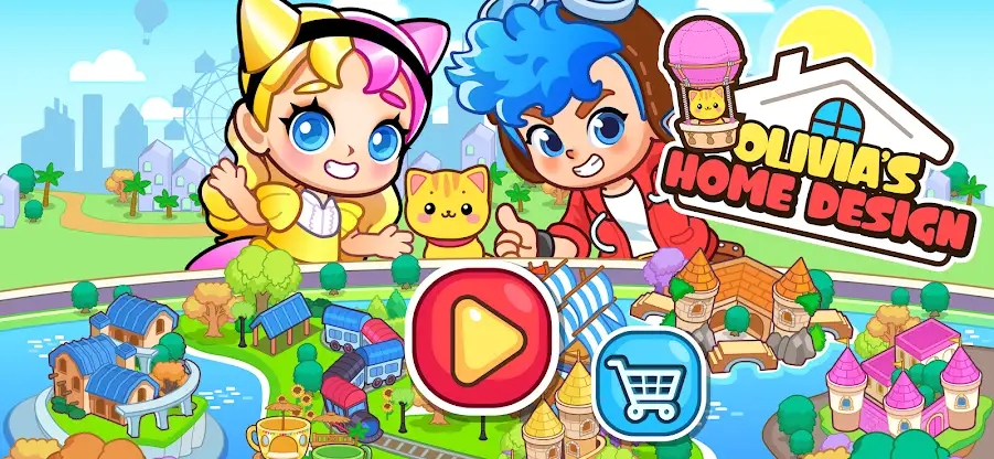 Olivia's World - Home Town screenshot 1