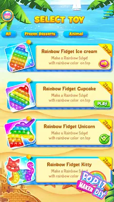 Pop It 3D Fidget Toy Maker screenshot 7