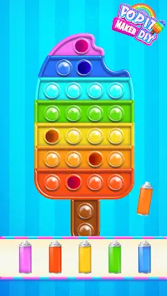 Pop It 3D Fidget Toy Maker screenshot 4