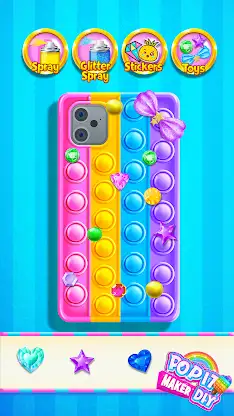 Pop It 3D Fidget Toy Maker screenshot 1