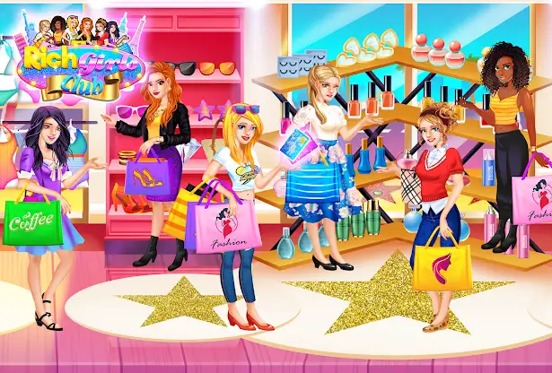 Rich Girls Shopping Games screenshot 2