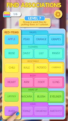 Word Connections Cafe screenshot 1