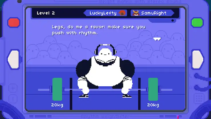 Rhythm Weightlifter screenshot 2