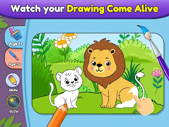 Coloring games for kids: 2-5 y screenshot 5