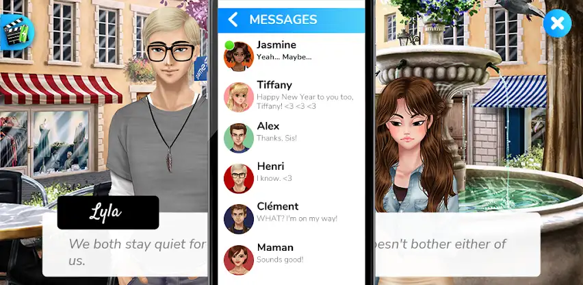 Henri's Secret - Visual Novel screenshot 6