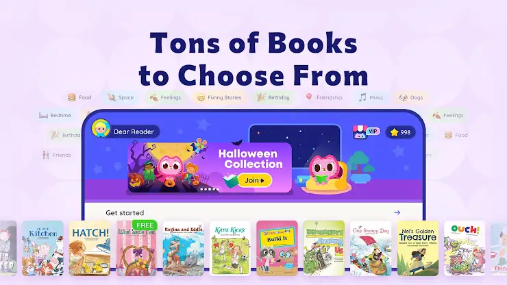 Books for Kids: Reading Stars screenshot 2