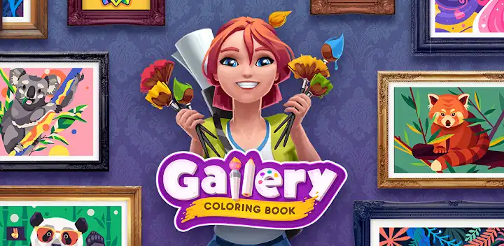 Gallery: Color by number game — Android game banner