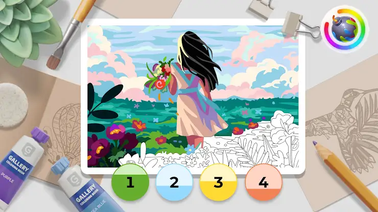 Gallery: Color by number game screenshot 7