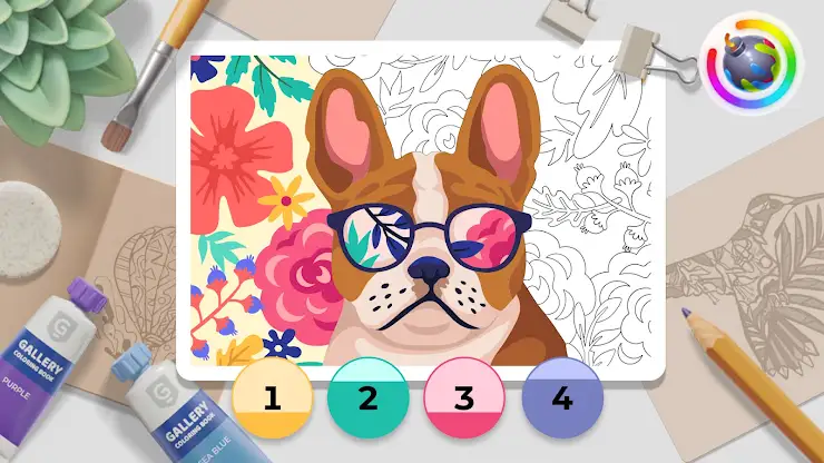 Gallery: Color by number game screenshot 8
