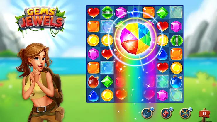 Jewel & Gem Blast screenshot 7