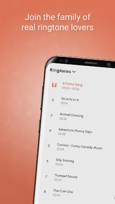 Funny Sms Ringtones & Sounds screenshot 1