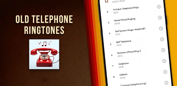 Old Telephone Ringtones — Android app banner