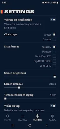 Starfield Watch screenshot 2