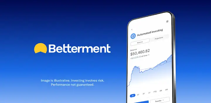 Betterment Invest & Save Money — Android app banner