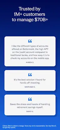 Betterment Invest & Save Money screenshot 7