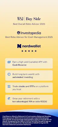 Betterment Invest & Save Money screenshot 2