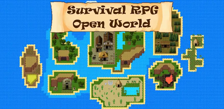 Survival RPG: Open World Pixel — Android game banner