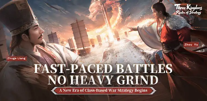 Three Kingdoms: RoS — Android game banner