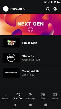Praise AG screenshot 2