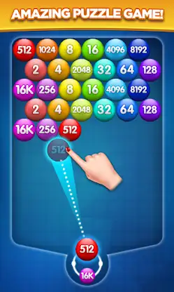 Number Bubble Shooter screenshot 1
