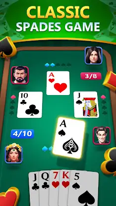 Spades - Classic Card Games screenshot 1