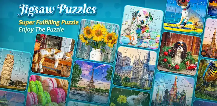 Jigsaw Puzzles - Puzzle Games — Android game banner