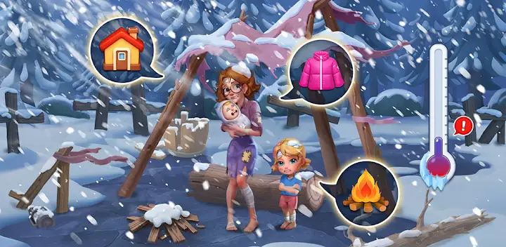 Design Match 3D - Tile Match 3 — Android game banner