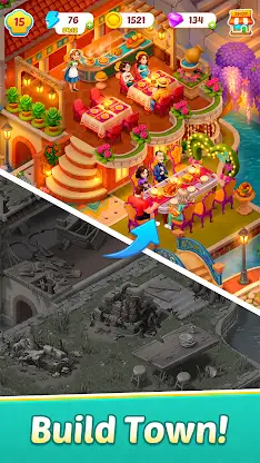 Merge Kitchen - Cook & Story screenshot 5