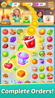 Merge Kitchen - Cook & Story screenshot 4