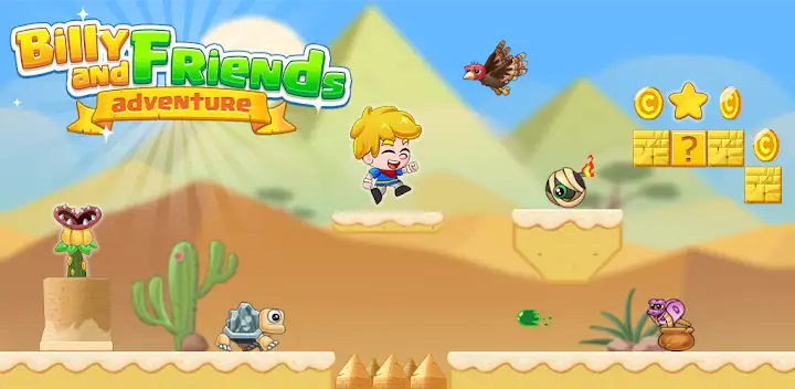 Billy Adventure — Android game banner