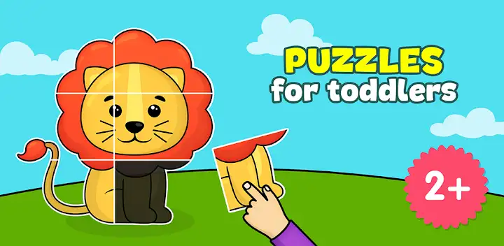 Kids Puzzle Games 2-5 years — Android game banner