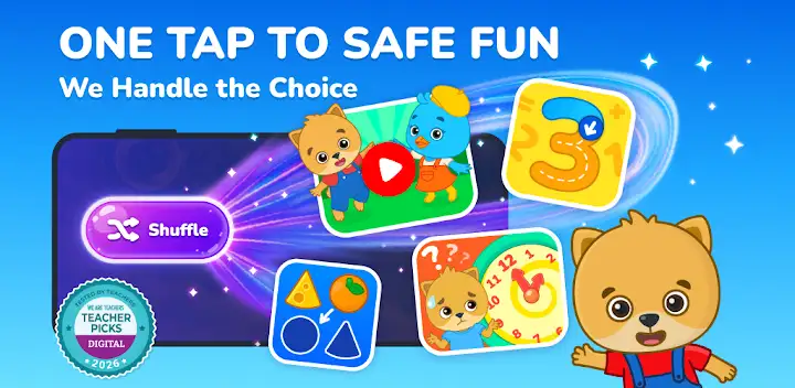 Kids Videos: Games & Cartoons — Android app banner