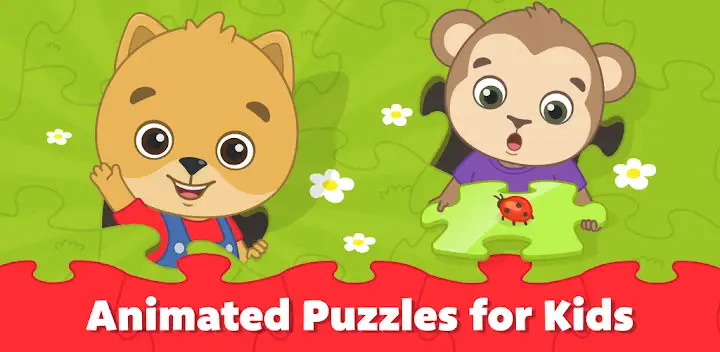 Puzzle games for kids 2-5 year — Android game banner