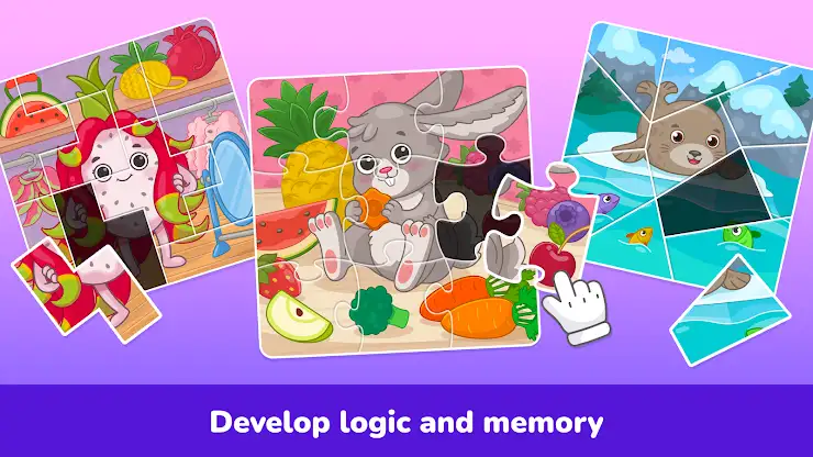 Puzzle games for kids 2-5 year screenshot 2