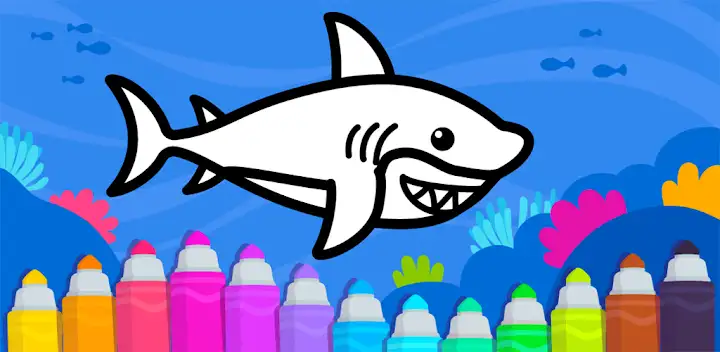 Toddler Drawing Apps for Kids — Android game banner