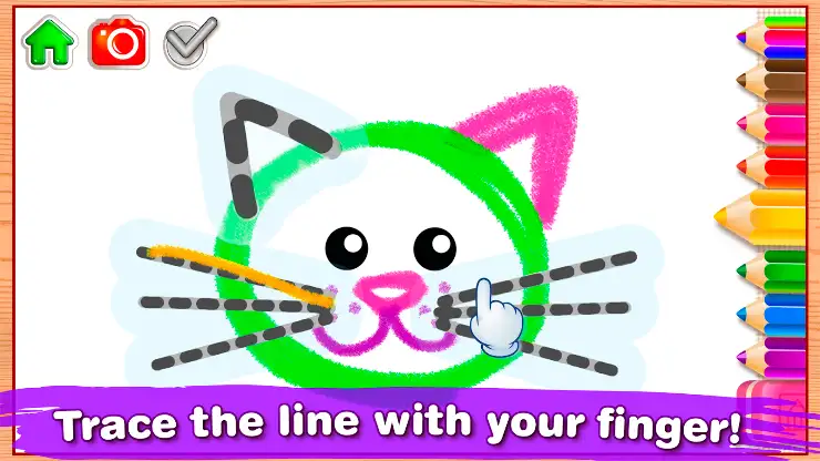 Toddler Drawing Apps for Kids screenshot 3