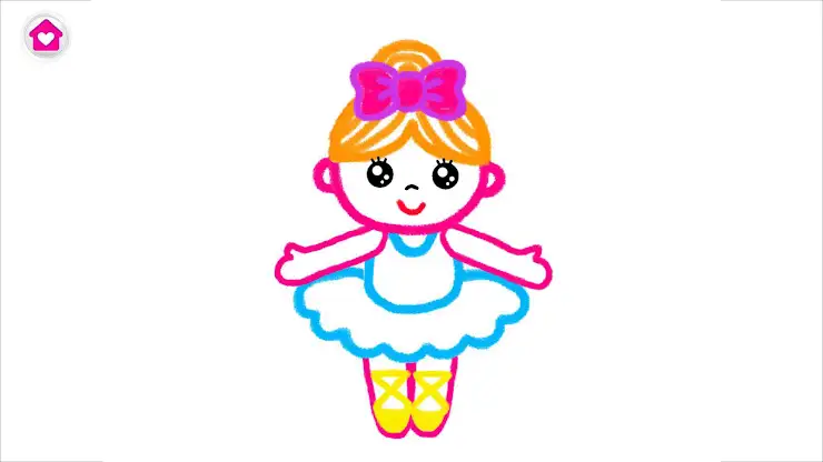 Kids Coloring Games for Girls screenshot 8