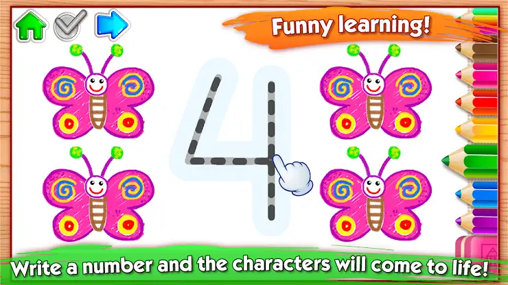 123 Draw Kids! Toddler drawing screenshot 4