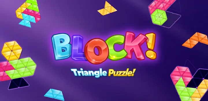 Block! Triangle Puzzle:Tangram — Android game banner