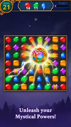 Jewels Magic: Mystery Match 3 screenshot 2