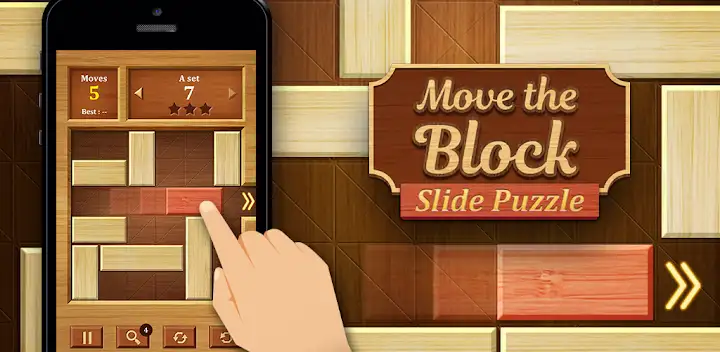 Move the Block : Slide Puzzle — Android game banner