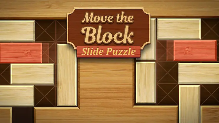 Move the Block : Slide Puzzle screenshot 1