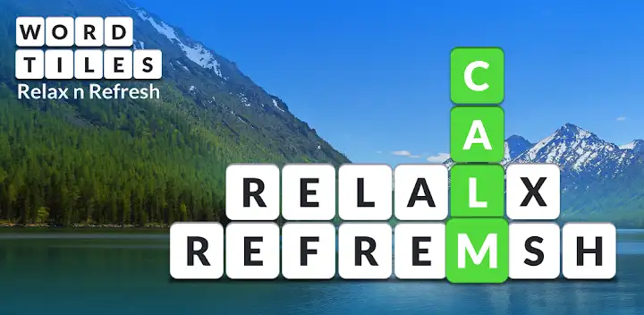 Word Tiles: Relax n Refresh — Android game banner