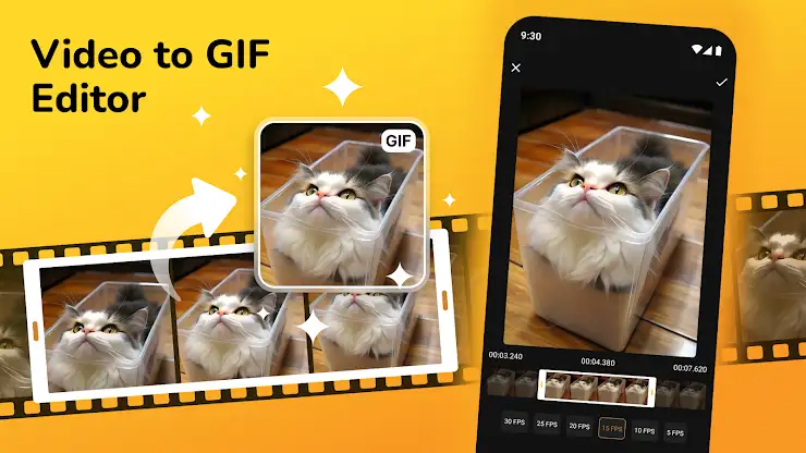 GIF Maker, Video to GIF Editor screenshot 1